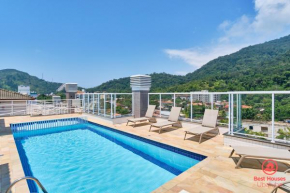 BH46: AR PISCINA E VARANDA GOURMET - 250m DA PRAIA